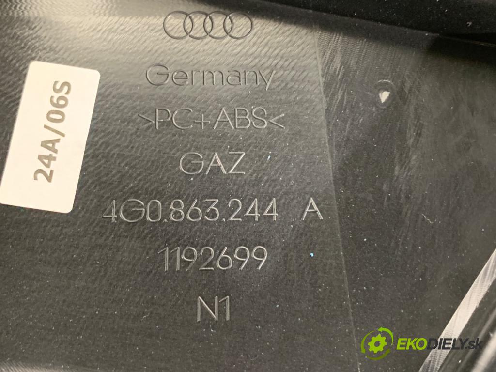 AUDI A6 C7 sedan 2011 180 kW 3.0 TDI quattro 2967 Tunel stredový 4G0863244A (Stredový tunel)