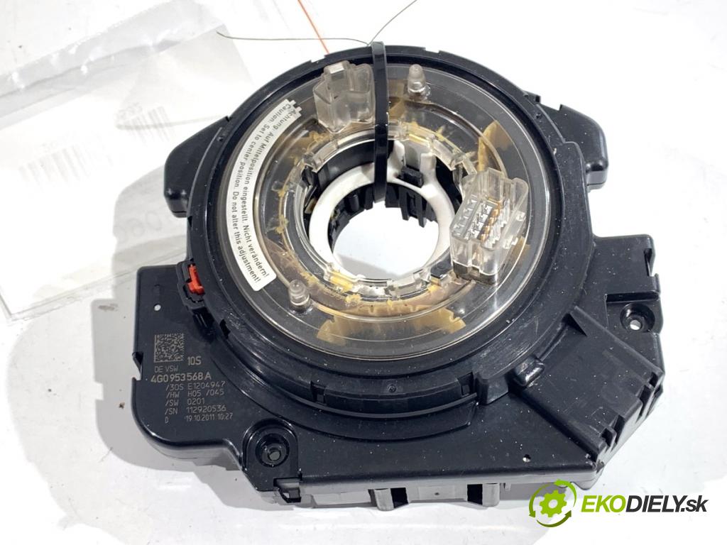 AUDI A6 C7 sedan 2011 180 kW 3.0 TDI quattro 2967 Krúžok, slimák airbag 4G0953568A (Airbag)