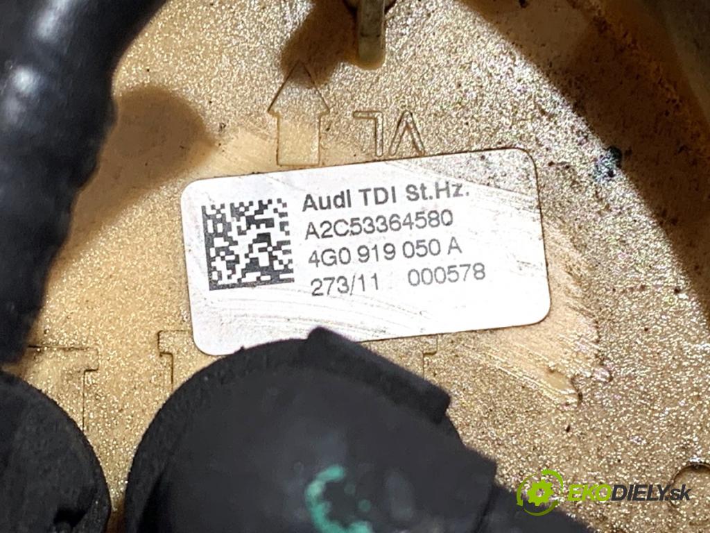 AUDI A6 C7 sedan 2011 180 kW 3.0 TDI quattro 2967 pumpa paliva 4G0919050A