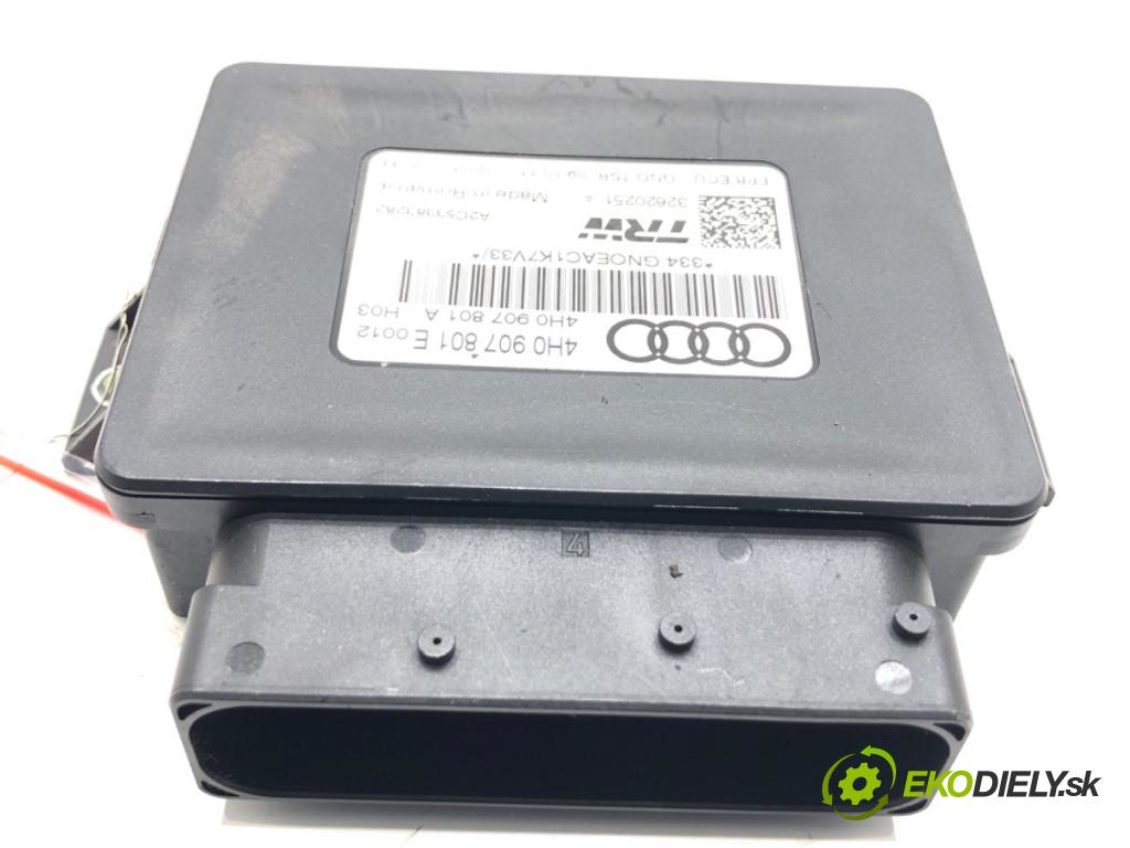 AUDI A6 C7 sedan 2011 180 kW 3.0 TDI quattro 2967 modul brzdy ruční brzdy 4H0907801A