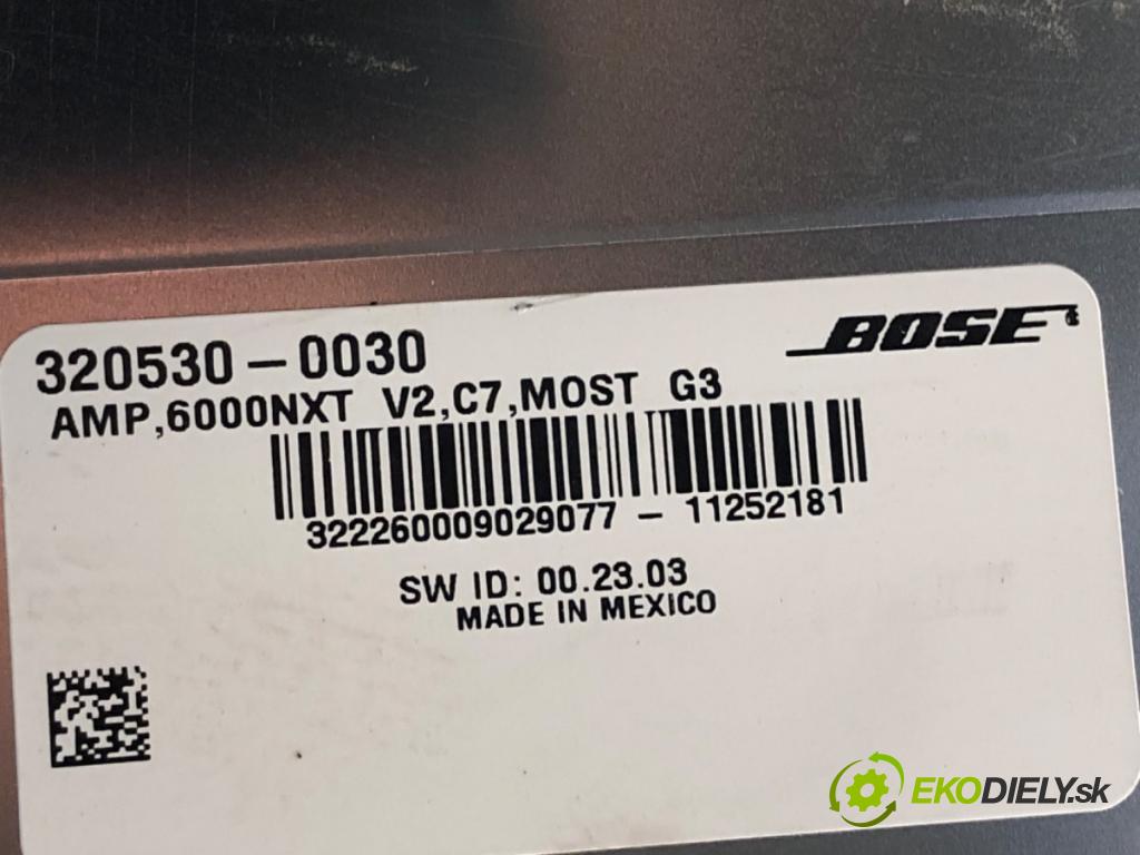 AUDI A6 C7 sedan 2011 180 kW 3.0 TDI quattro 2967 Zosilňovač 4G0035223B (Zosilňovač)