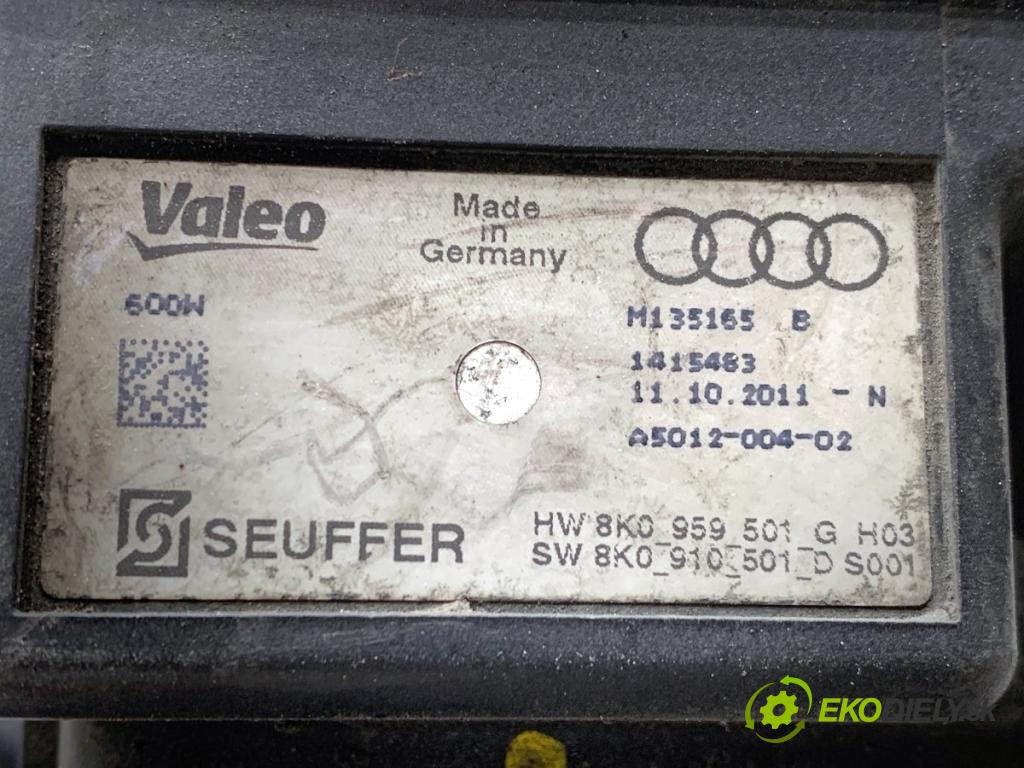 AUDI A6 C7 sedan 2011 180 kW 3.0 TDI quattro 2967 modul ventilátoru 8K0910501D
