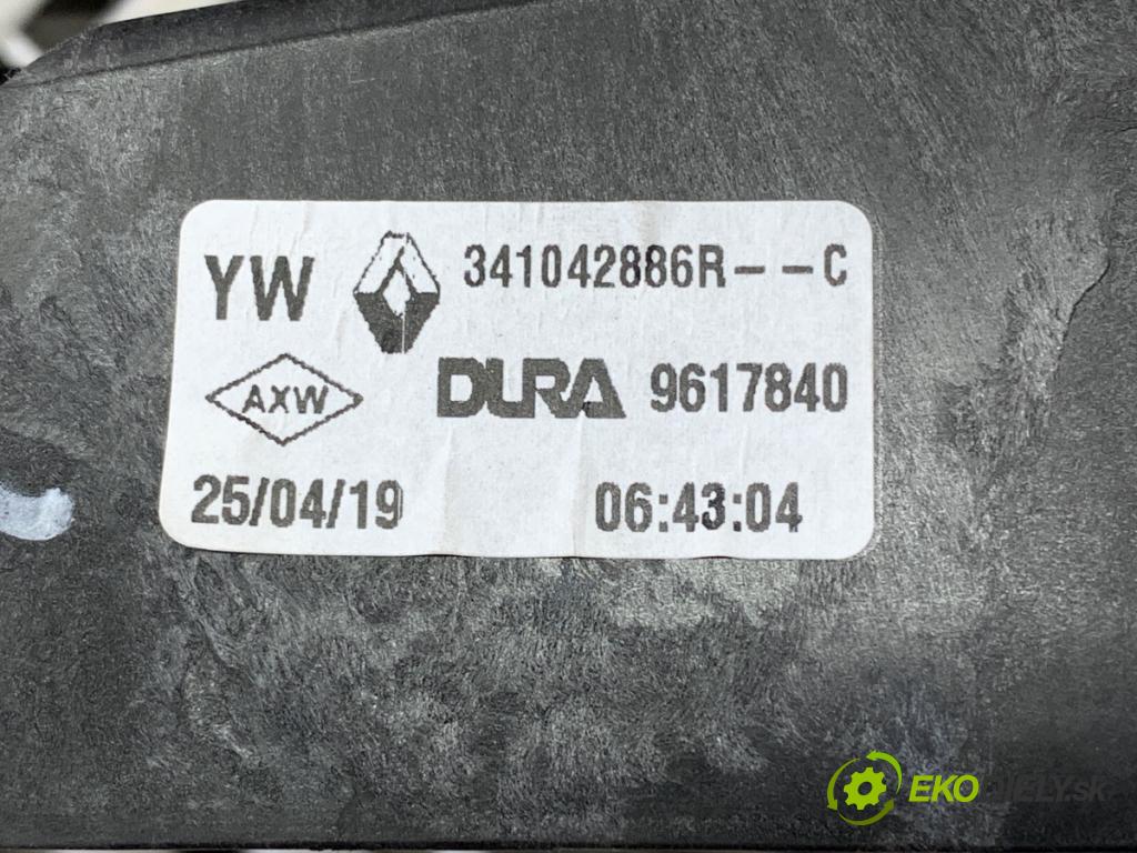 RENAULT MEGANE IV liftback 2019 85 kW 1.5 Blue dCi 115 (B9A6) 1461 kulisa 341042886R (Řadicí páka (kulisa) )