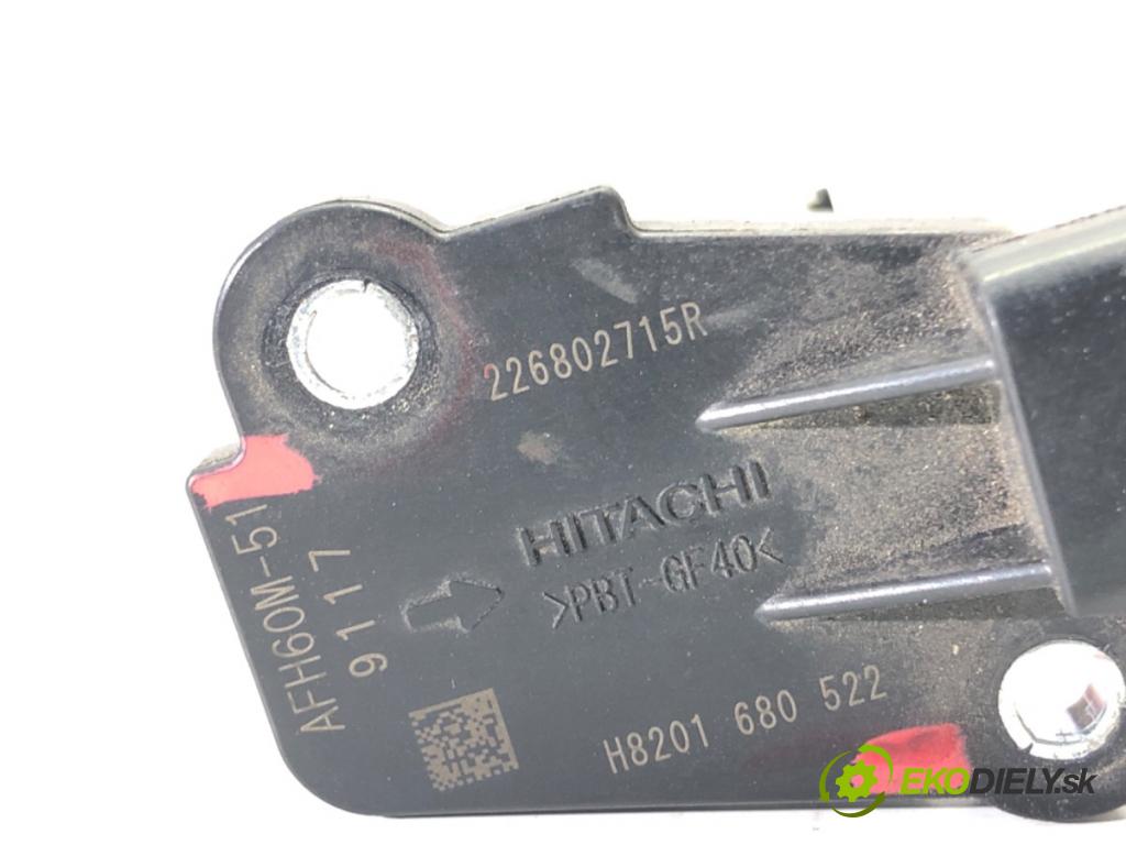 RENAULT MEGANE IV liftback 2019 85 kW 1.5 Blue dCi 115 (B9A6) 1461 Váha vzduchu 226802715R (Váha vzduchu)