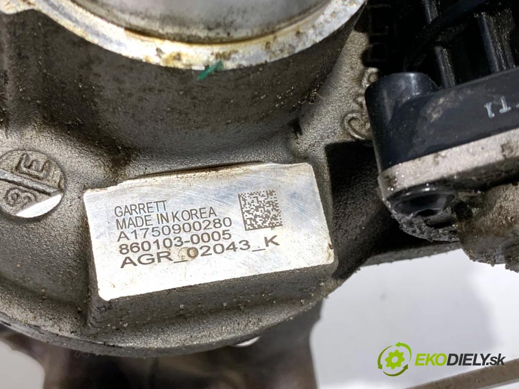 SSANGYONG TIVOLI SUV 2023 120 kW 1.5 T-GDi 1497 Turbodúchadlo,turbo A1750900280 (Turbodúchadlo (kompletné))