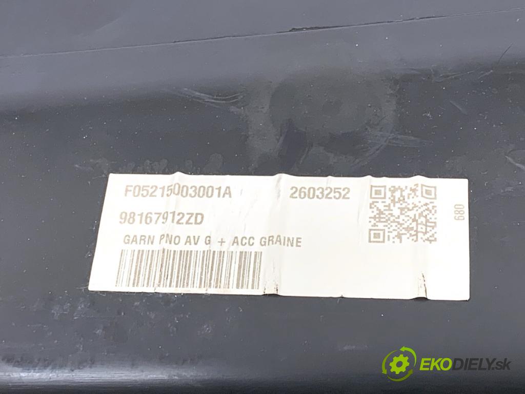 TOYOTA PROACE Nadwozie pełne/minivan 2021 75 kW 1.5 D-4D 100 (BPZMD) 1499 čalúnenie Dvere ľavy predný