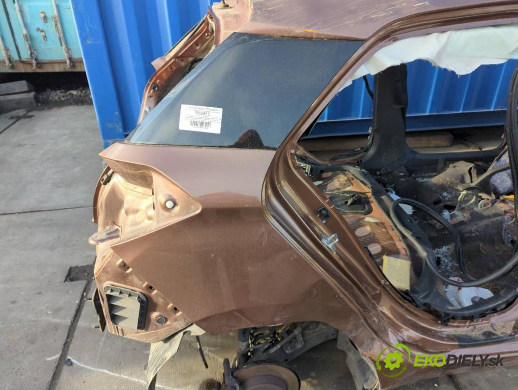 HYUNDAI i20 II liftback 2019 62 kW 1.2 1248 KAROSERIA ČTVRŤÁK blatník zadní část levý pravý práh střecha PODŁUŻNICA levý pravý