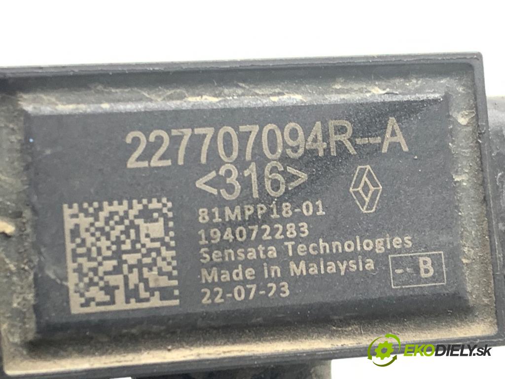 RENAULT CLIO V liftback 2022 69 kW 1.6 E-TECH 145 (B7MU) 1598 ventil tlaku 227707094R (Ventil)