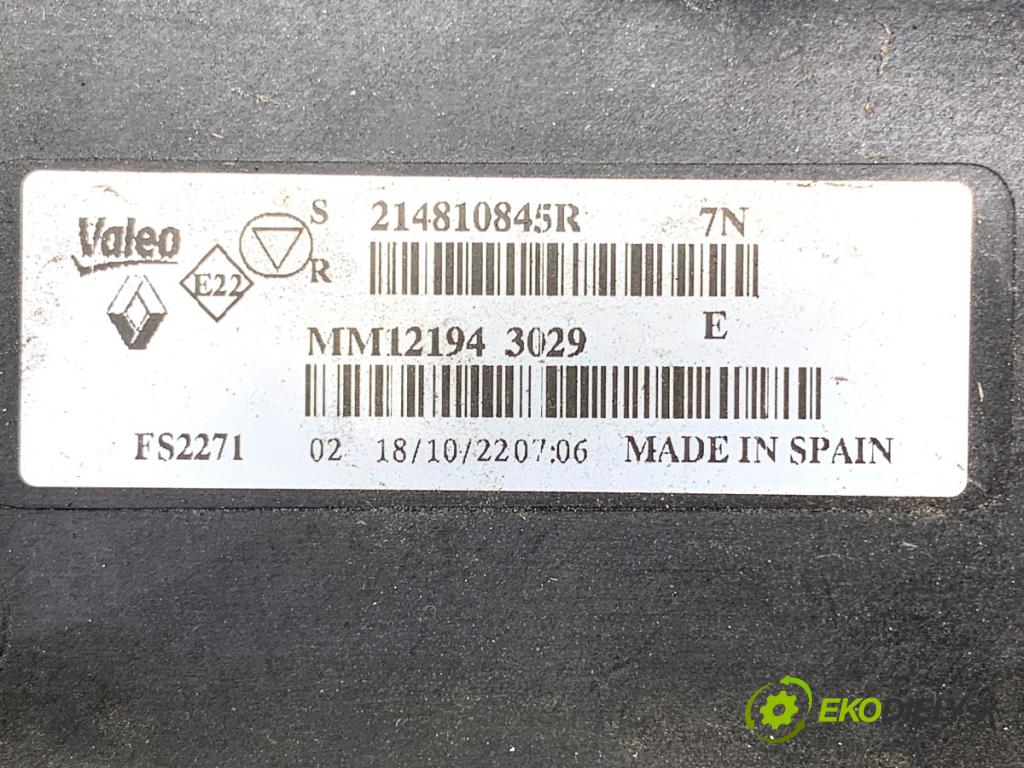 RENAULT CLIO V liftback 2022 69 kW 1.6 E-TECH 145 (B7MU) 1598 Ventilátor chladiča 214810845R (Ventilátor)