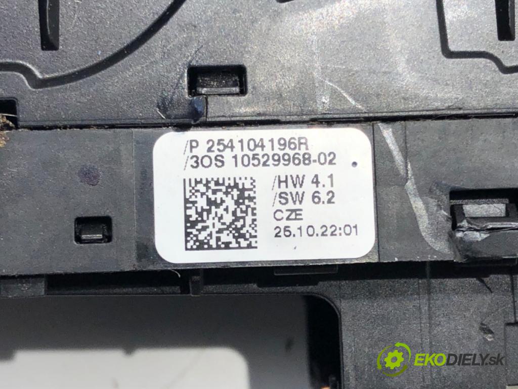 RENAULT CLIO V liftback 2022 69 kW 1.6 E-TECH 145 (B7MU) 1598 Prepínač okien 254104196R (Prepínacie páčky pod volantom)