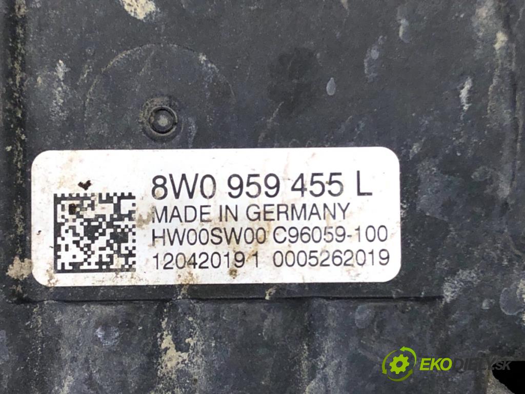 AUDI A8 D5 sedan 2019 210 kW 50 TDI Mild Hybrid quattro 2967 ventilátor chladiče 8W0959455L (Ventilátor)