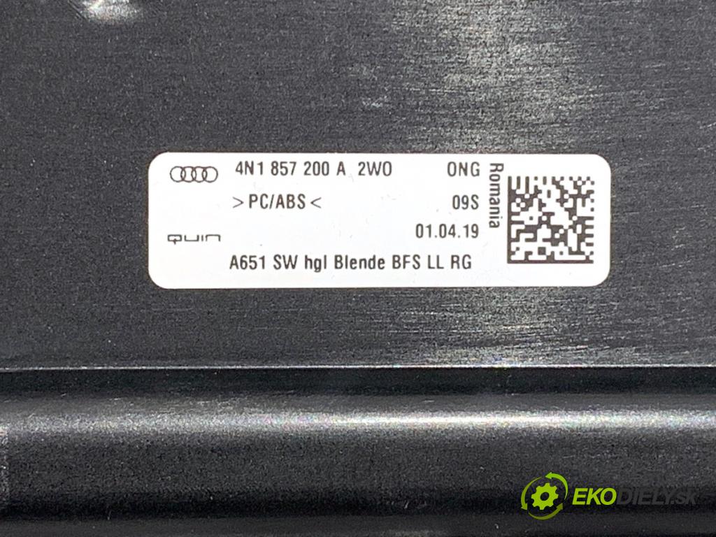 AUDI A8 D5 sedan 2019 210 kW 50 TDI Mild Hybrid quattro 2967 lišty kryt 4N1857200A 4N1857325A (Lišta)
