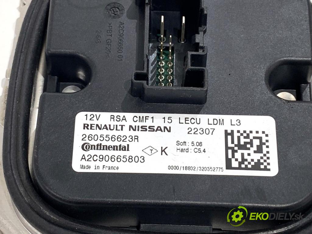 RENAULT CLIO V liftback 2022 69 kW 1.6 E-TECH 145 (B7MU) 1598 Menič XENON 260556623R (Riadiaca jednotka xenónu)