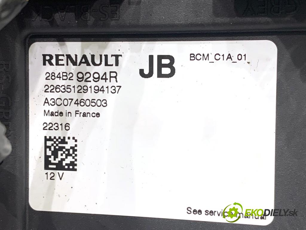 RENAULT CLIO V liftback 2022 69 kW 1.6 E-TECH 145 (B7MU) 1598 Modul BCM 284B29294R (Riadiaca jednotka ostatné)