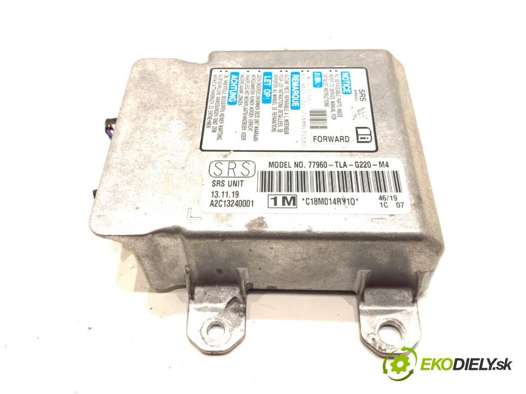 HONDA CR-V V SUV 2020 107 kW 2.0 e-CVT Hybrid AWD (RT6) 1993 senzor airbag 77960-TLA-G220-M4 (Snímač)