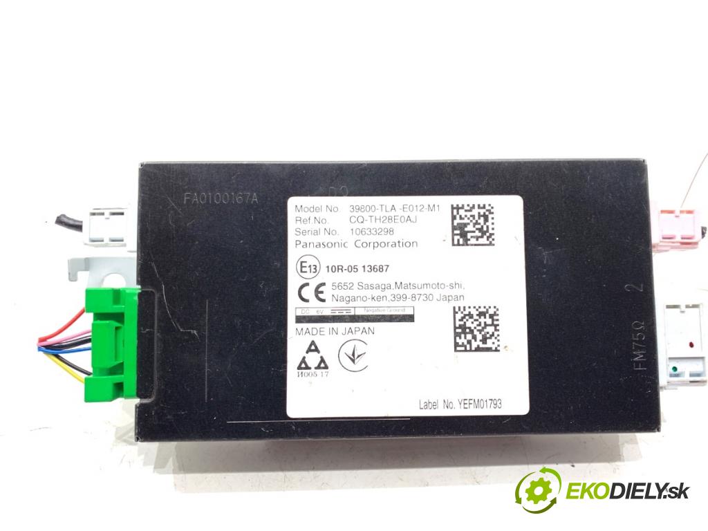 HONDA CR-V V SUV 2020 107 kW 2.0 e-CVT Hybrid AWD (RT6) 1993 Modul BLUETOOTH 39800-TLA-E012-M1 (Riadiaca jednotka ostatné)