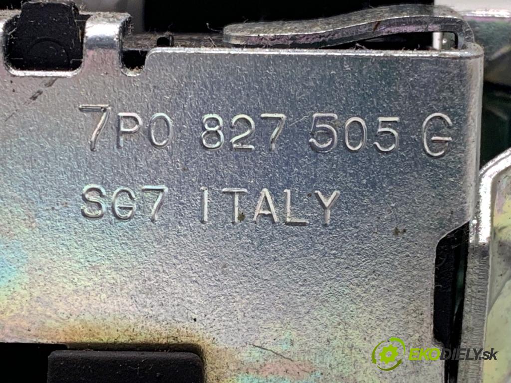 SEAT ALHAMBRA II nadwozie wielkoprzestrzenne (MPV) 2014 103 kW 2.0 TDI 1968 zámok dveří zadní část 7P0827505G