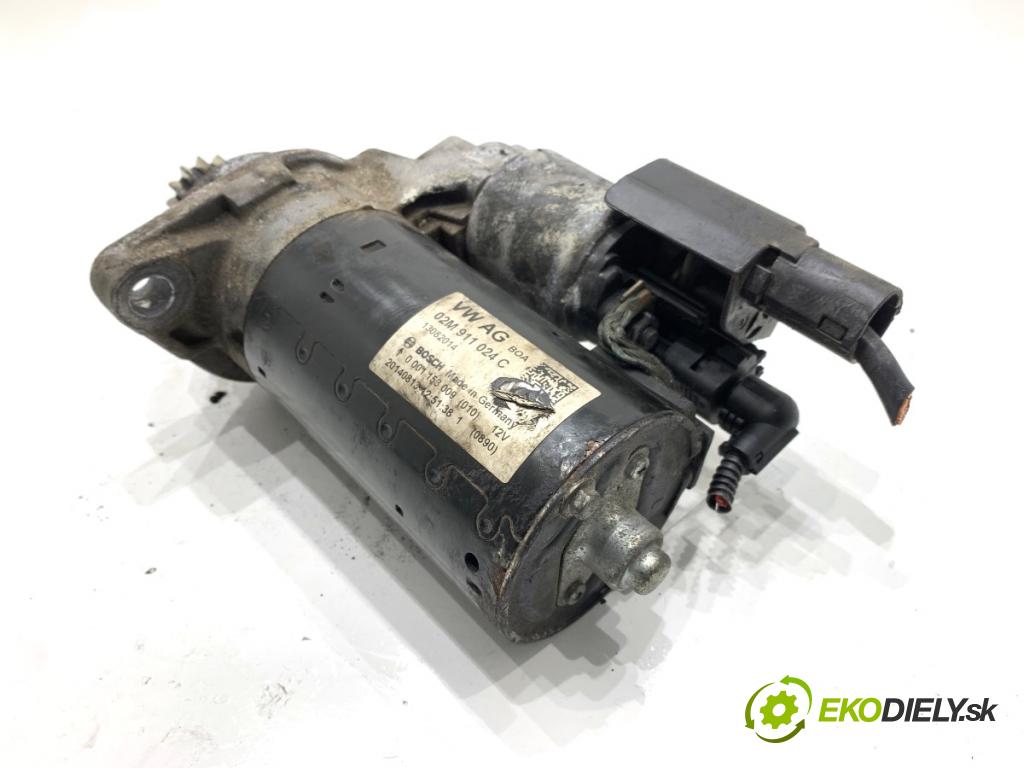 SEAT ALHAMBRA II nadwozie wielkoprzestrzenne (MPV) 2014 103 kW 2.0 TDI 1968 startér 02M911024C (Startér)