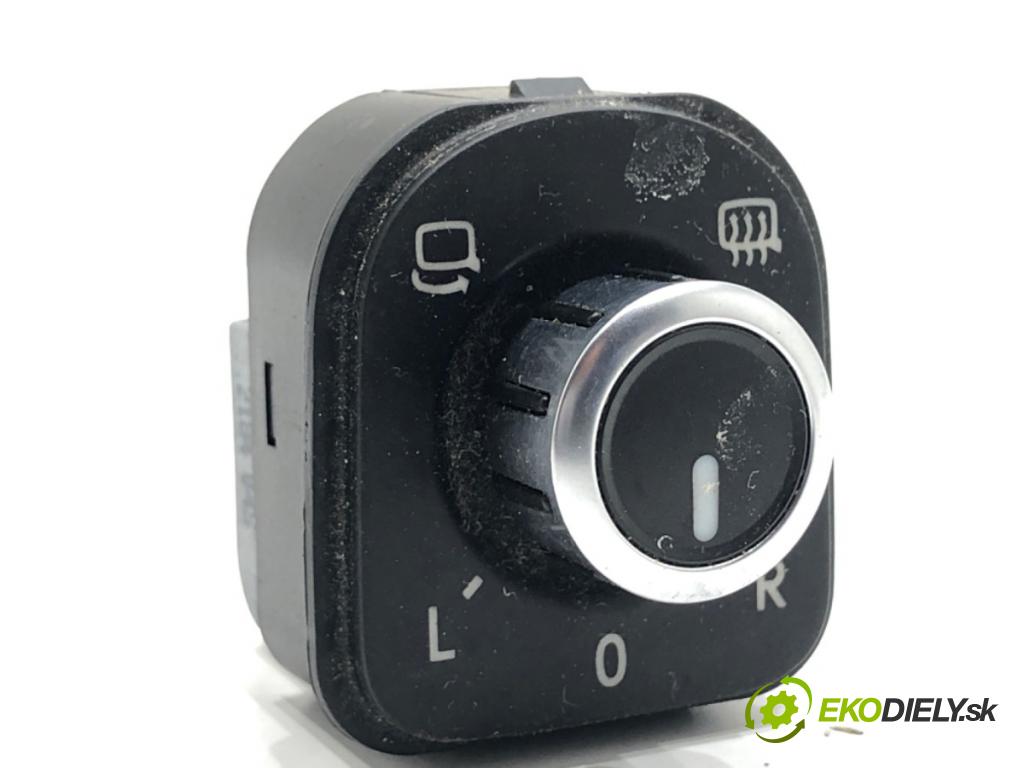 SEAT ALHAMBRA II nadwozie wielkoprzestrzenne (MPV) 2014 103 kW 2.0 TDI 1968 Prepínač nastavenia spätných zrkadiel 5K0959565 (Prepínacie páčky pod volantom)