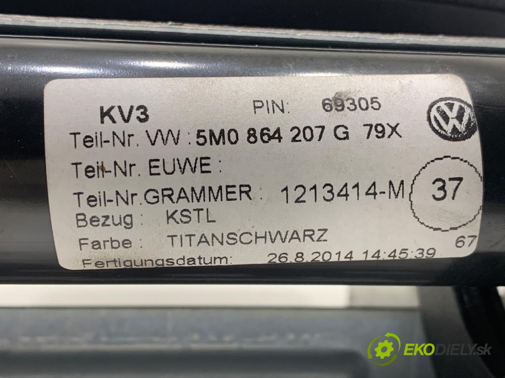 SEAT ALHAMBRA II nadwozie wielkoprzestrzenne (MPV) 2014 103 kW 2.0 TDI 1968 Lakťová opierka 5M0864207G (Lakťová opierka)