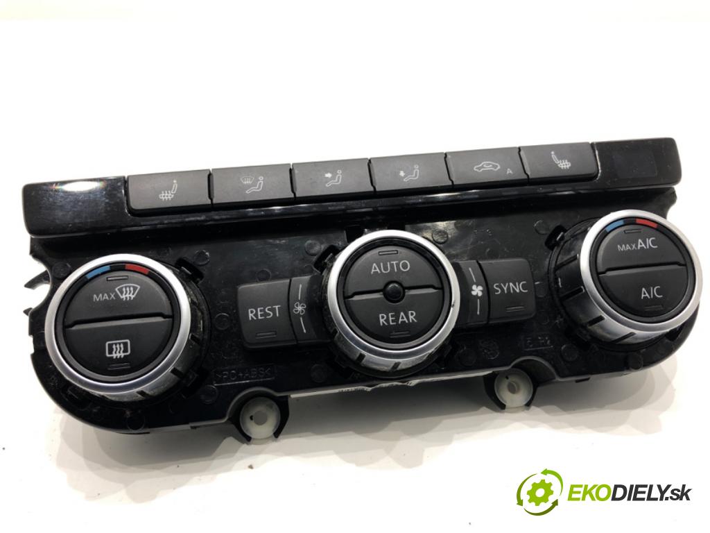 SEAT ALHAMBRA II nadwozie wielkoprzestrzenne (MPV) 2014 103 kW 2.0 TDI 1968 Panel ovládania kúrenia 7N0907044R (Prepínacie páčky pod volantom)