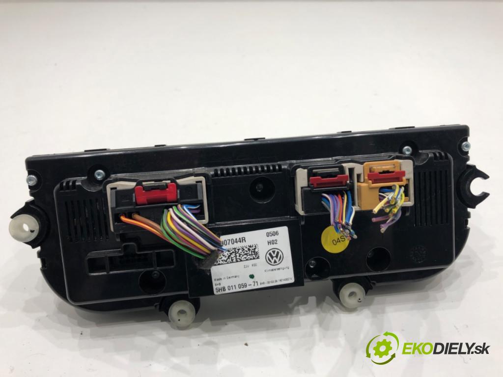 SEAT ALHAMBRA II nadwozie wielkoprzestrzenne (MPV) 2014 103 kW 2.0 TDI 1968 Panel ovládania kúrenia 7N0907044R (Prepínacie páčky pod volantom)