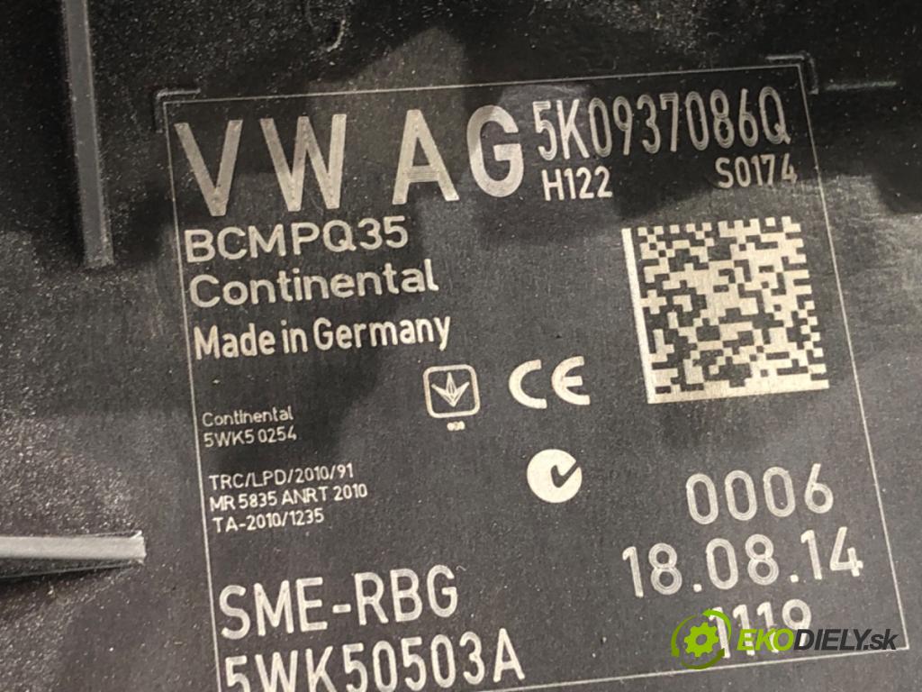 SEAT ALHAMBRA II nadwozie wielkoprzestrzenne (MPV) 2014 103 kW 2.0 TDI 1968 Modul komfortu 5K0937086Q (Modul komfortu)