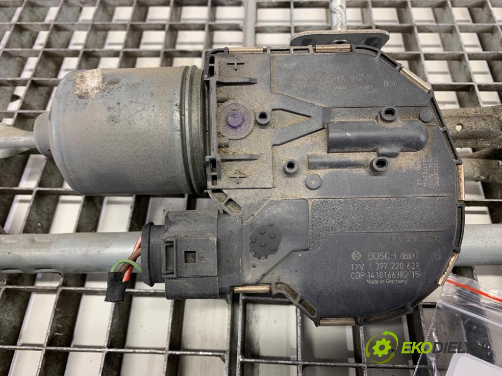 SEAT ALHAMBRA II nadwozie wielkoprzestrzenne (MPV) 2014 103 kW 2.0 TDI 1968 Mechanizmus stieračov predný 7N1955023A (Motorček stieračov predný)