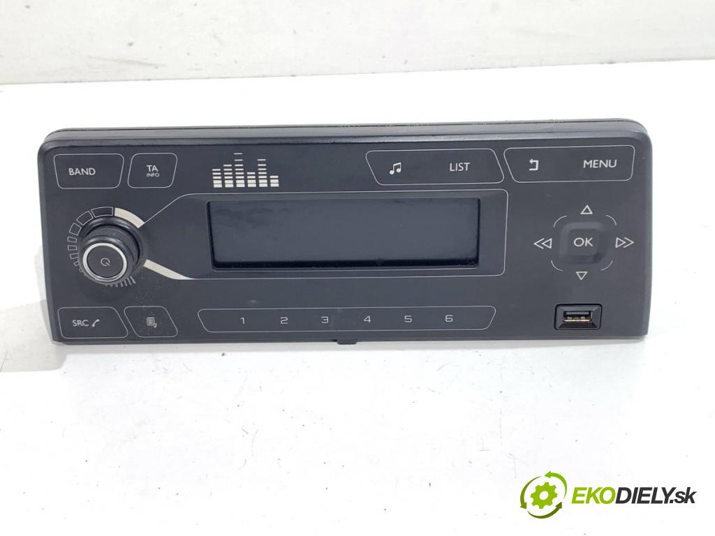 TOYOTA PROACE Nadwozie pełne/minivan 2021 75 kW 1.5 D-4D 100 (BPZMD) 1499 RADIO 98392691ZD (Audio zariadenie)