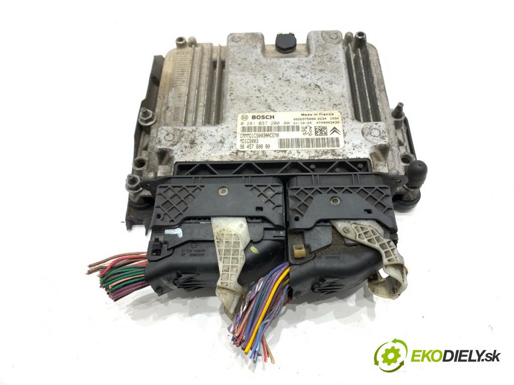 TOYOTA PROACE Nadwozie pełne/minivan 2021 75 kW 1.5 D-4D 100 (BPZMD) 1499 riadiaca jednotka Motor 9845780880 (Riadiaca jednotka)