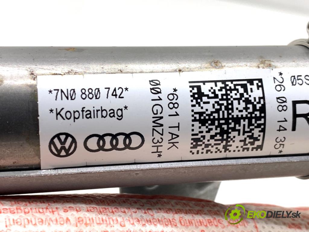 SEAT ALHAMBRA II nadwozie wielkoprzestrzenne (MPV) 2014 103 kW 2.0 TDI 1968 stropní pravý 7N0880742