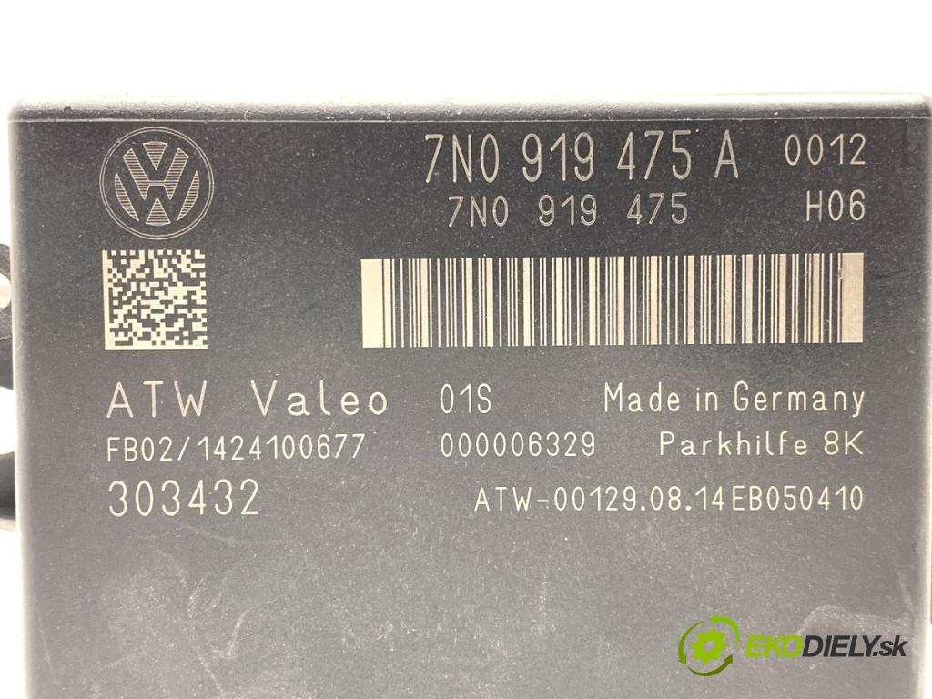 SEAT ALHAMBRA II nadwozie wielkoprzestrzenne (MPV) 2014 103 kW 2.0 TDI 1968 modul PDC 7N0919475A (Řídící jednotka ostatní)