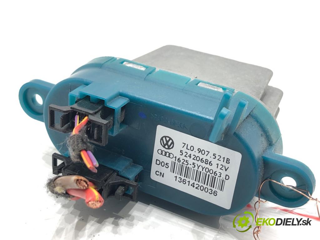 SEAT ALHAMBRA II nadwozie wielkoprzestrzenne (MPV) 2014 103 kW 2.0 TDI 1968 Odpor, rezistor kúrenia vzduchu 7L0907521B (Odpor (rezistor) kúrenia)