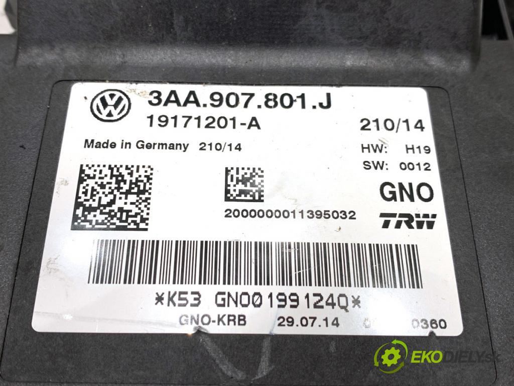 SEAT ALHAMBRA II nadwozie wielkoprzestrzenne (MPV) 2014 103 kW 2.0 TDI 1968 modul brzdy ruční brzdy 3AA907801J