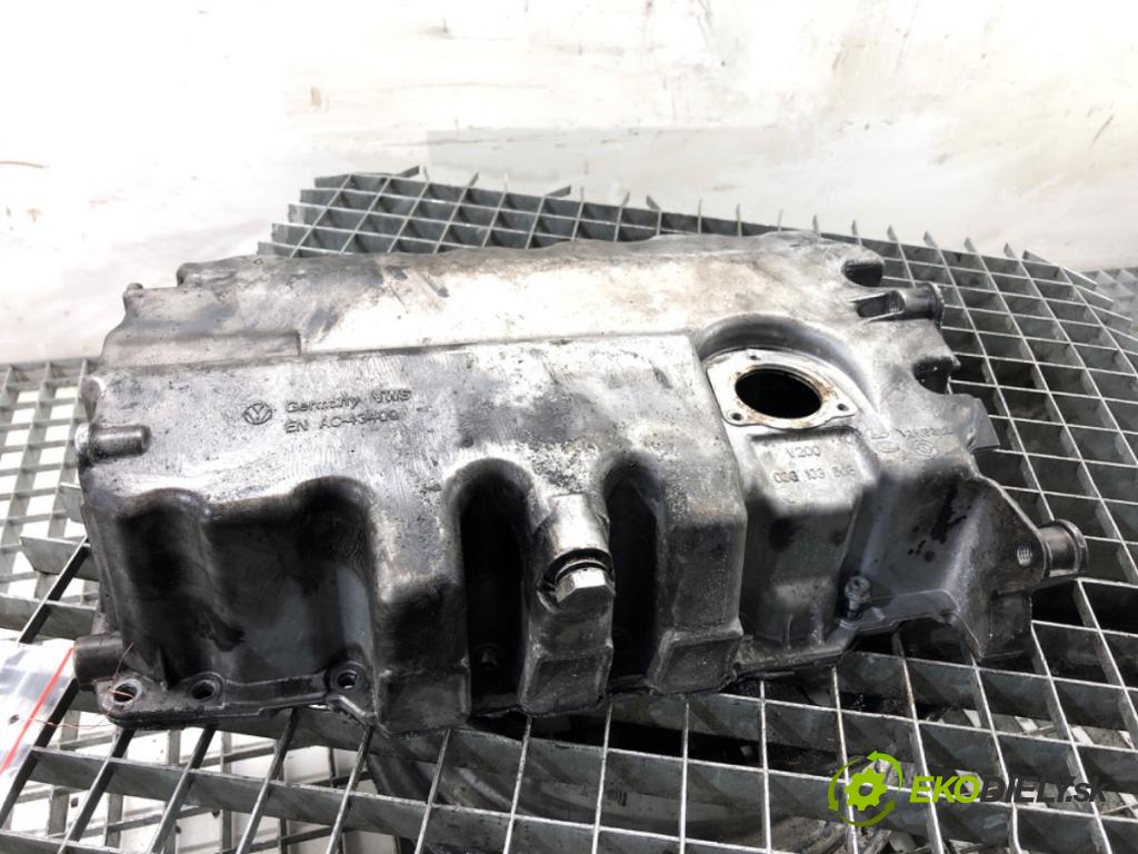 SEAT ALHAMBRA II nadwozie wielkoprzestrzenne (MPV) 2014 103 kW 2.0 TDI 1968 MISKA: olejová 03G103603 (Olejová vaňa)