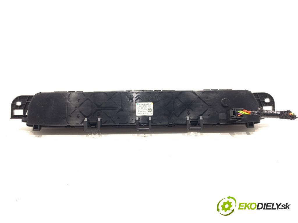 TOYOTA PROACE nadwozie wielkoprzestrzenne (MPV) 2024 96 kW 1.5 D-4D 130 (BKYMA) 1499 Panel ovládania kúrenia 98340419ZD (Prepínacie páčky pod volantom)