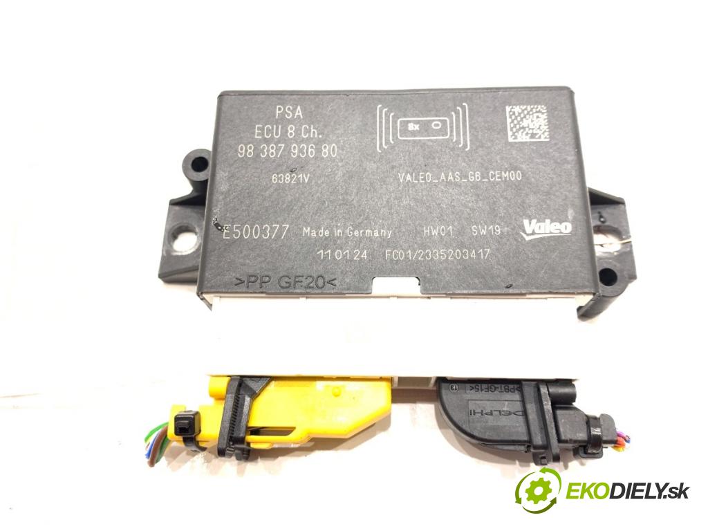 TOYOTA PROACE nadwozie wielkoprzestrzenne (MPV) 2024 96 kW 1.5 D-4D 130 (BKYMA) 1499 Modul PDC 9838793680 (Riadiaca jednotka ostatné)