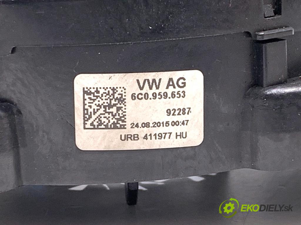 VW POLO V liftback 2017 66 kW 1.2 TSI 16V 1197 Krúžok, slimák airbag 6C0959653 (Airbag)