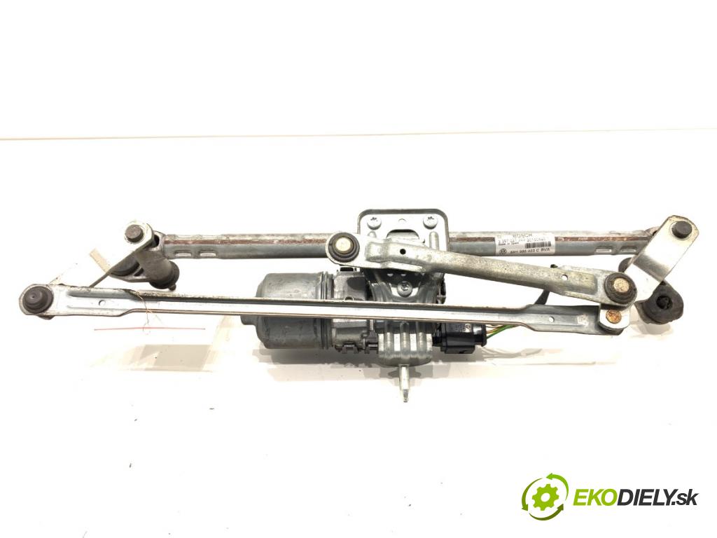 VW POLO V liftback 2017 66 kW 1.2 TSI 16V 1197 Mechanizmus stieračov predný 6R1955119A (Motorček stieračov predný)