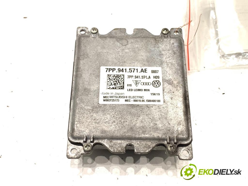 VW POLO V liftback 2017 66 kW 1.2 TSI 16V 1197 Menič XENON 7PP941571AE (Riadiaca jednotka xenónu)