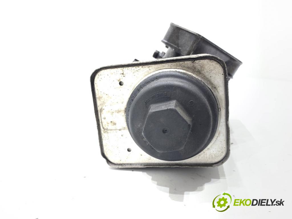 AUDI A6 C6 sedan 2006 103 kW 2.0 TDI 1968 Obal filtra oleja 0451153898 (Obal olejového filtra)