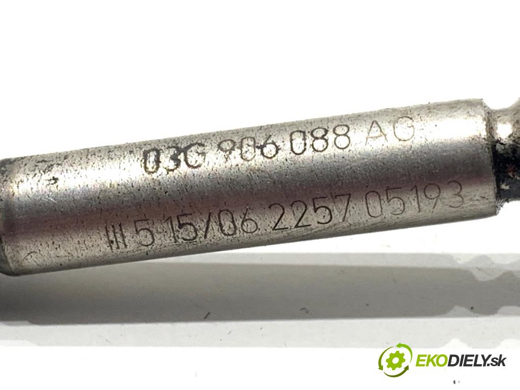 AUDI A6 C6 sedan 2006 103 kW 2.0 TDI 1968 Snímač teploty spalín 03G906088AG (Snímač)