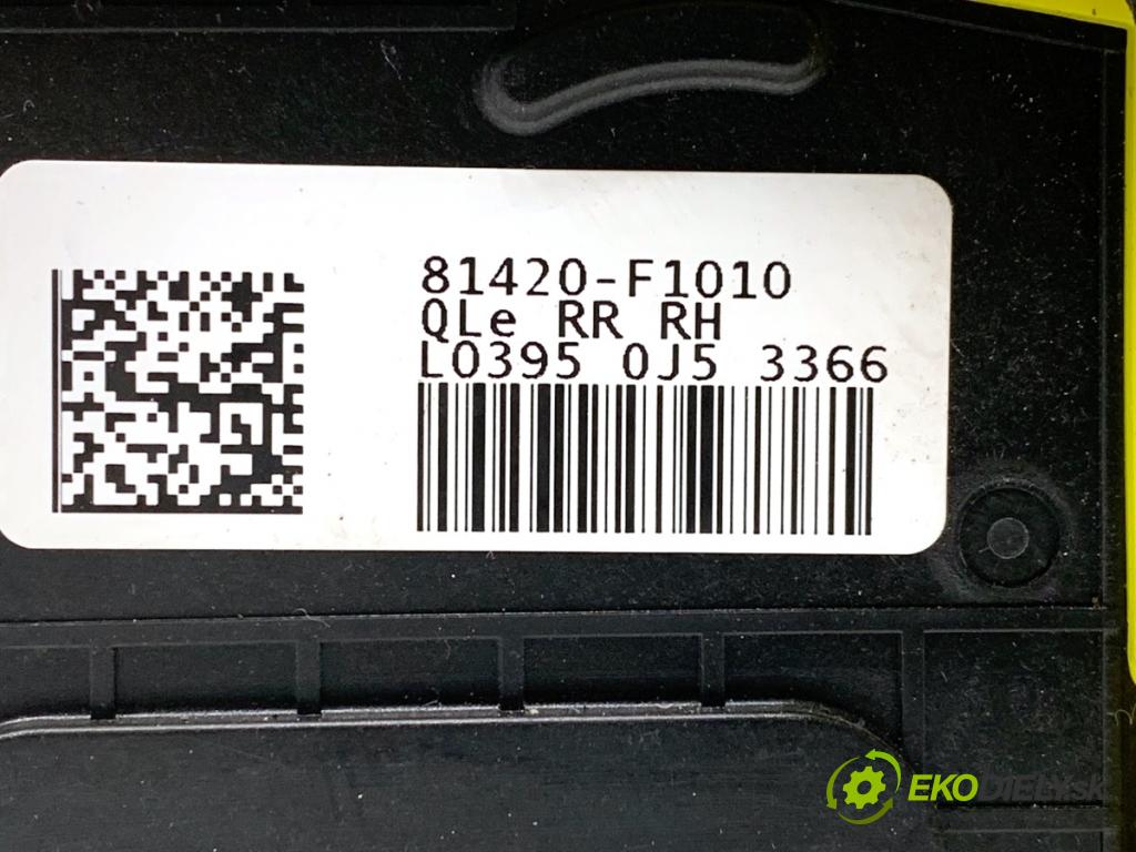 KIA SPORTAGE IV SUV 2020 97 kW 1.6 GDI 1591 zámok dveře pravý zadní část 81420-F1010