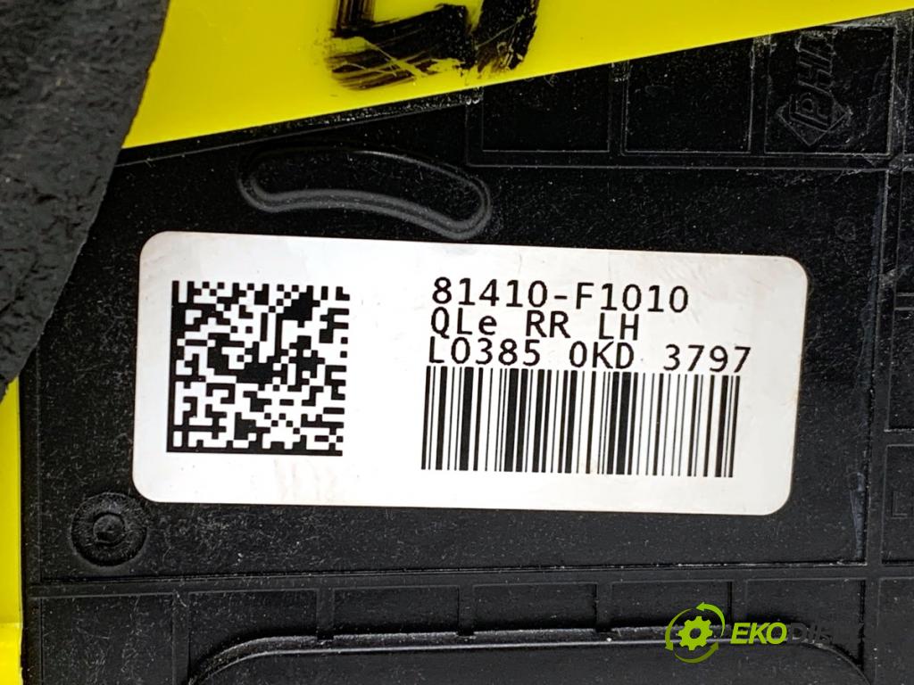 KIA SPORTAGE IV SUV 2020 97 kW 1.6 GDI 1591 zámok dveře levý zadní část 81410-F1010