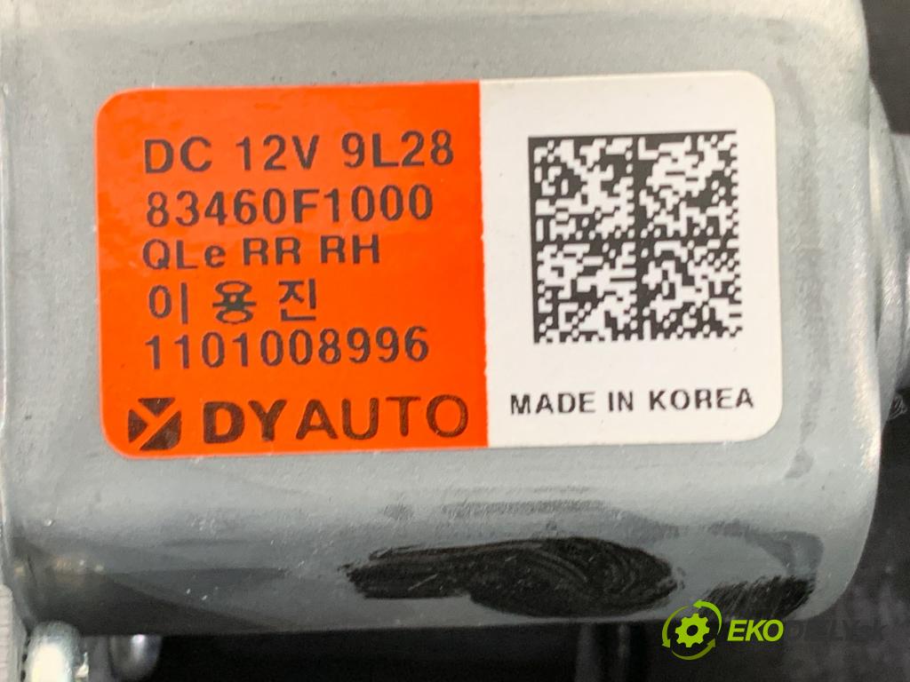 KIA SPORTAGE IV SUV 2020 97 kW 1.6 GDI 1591 mechanismus okna pravý zadní část 83460F1000