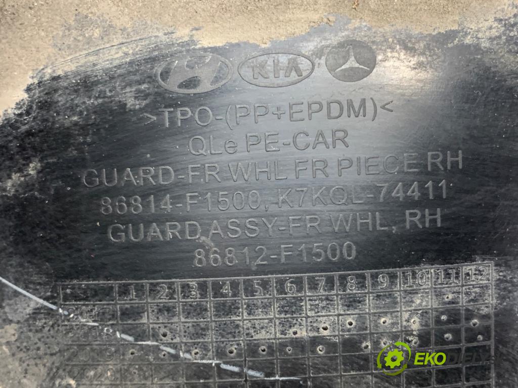 KIA SPORTAGE IV SUV 2020 97 kW 1.6 GDI 1591 podblatník pravý přední část