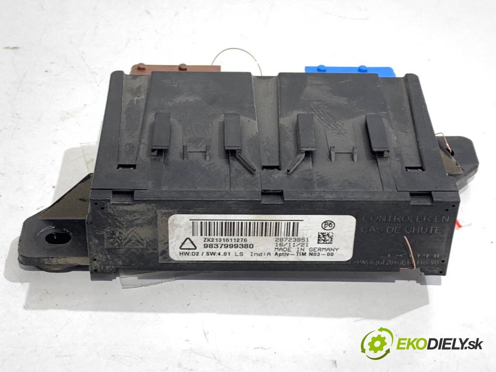 TOYOTA PROACE Nadwozie pełne/minivan 2021 75 kW 1.5 D-4D 100 (BPZMD) 1499 Modul ťažného oka 9837999380 (Riadiaca jednotka ostatné)