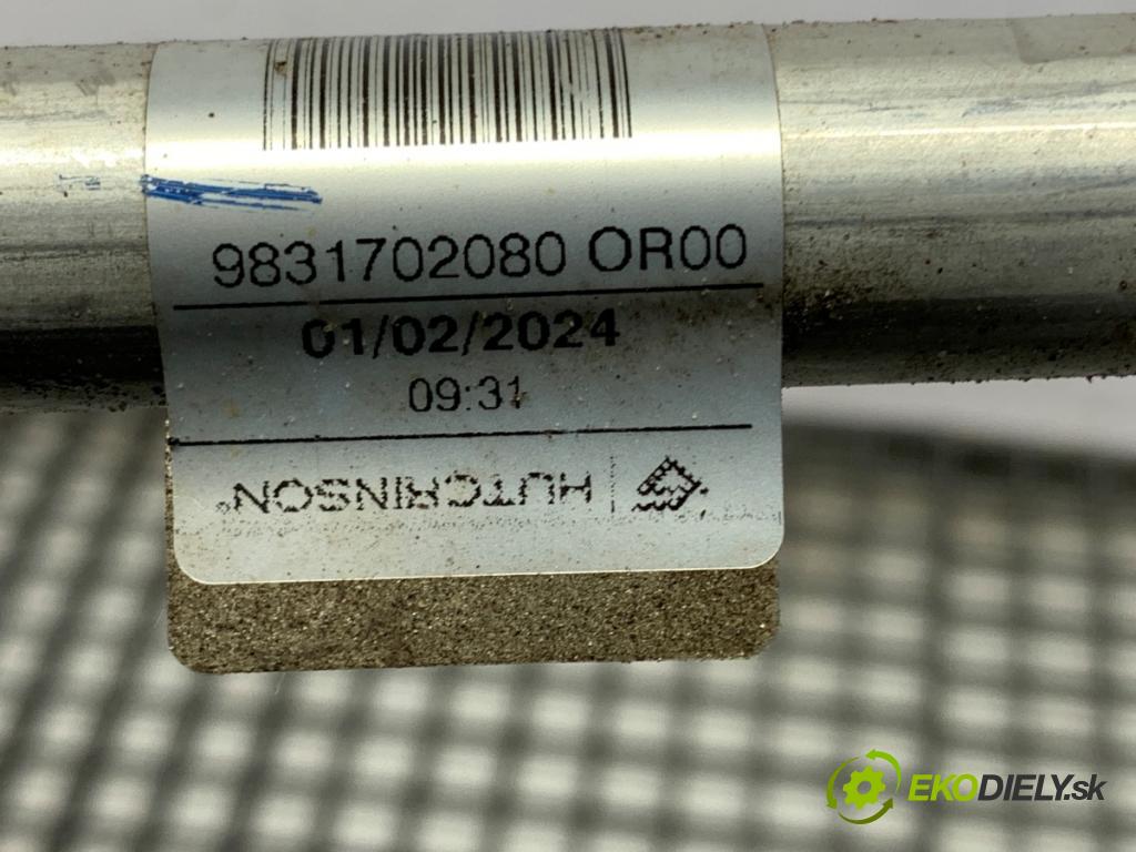 TOYOTA PROACE nadwozie wielkoprzestrzenne (MPV) 2024 96 kW 1.5 D-4D 130 (BKYMA) 1499 rúrka klimatizace 9831702080 (Trubka klimatizace)