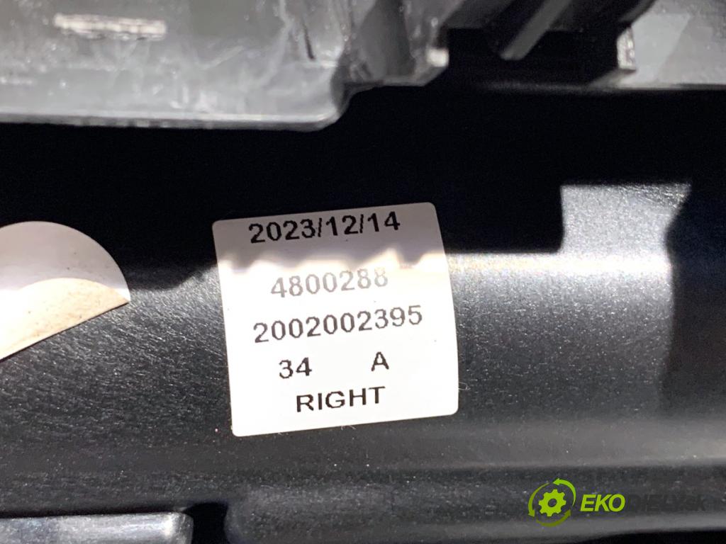TOYOTA PROACE nadwozie wielkoprzestrzenne (MPV) 2024 96 kW 1.5 D-4D 130 (BKYMA) 1499 Roleta Dvere posúvne pravá 2002002395 9818685677