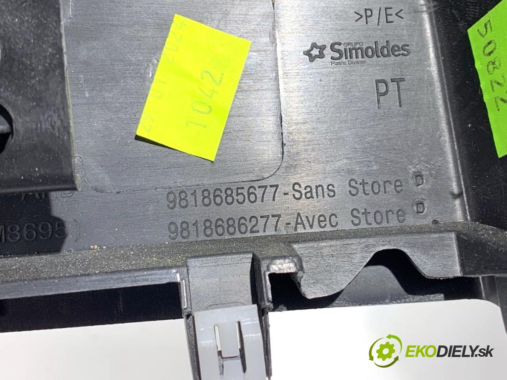 TOYOTA PROACE nadwozie wielkoprzestrzenne (MPV) 2024 96 kW 1.5 D-4D 130 (BKYMA) 1499 Roleta Dvere posúvne pravá 2002002395 9818685677